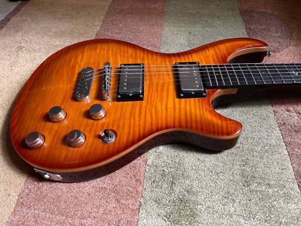 Rare Dean Hardtail Select Extraordinary Flame Top Humbuckers Grovers 1