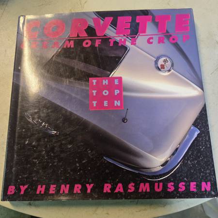 Corvette book by Rasmussen..signed copy 1