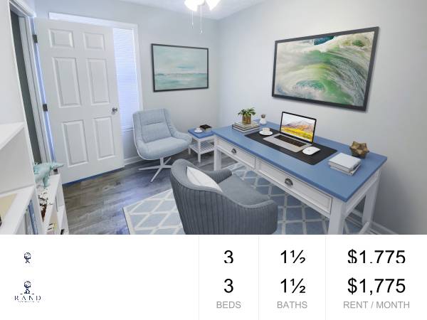 $1,775 / 3br - 1145ft2 - $250 OFF FIRST MONTH! (Knoxville)63815694913155120