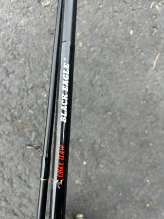 Eagle Claw Black Eagle 8’6” with Reel 1
