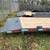 7 x 24 Tandem Axle Split Tilt Bed with Stationary Deck 14K 7 thumbnail