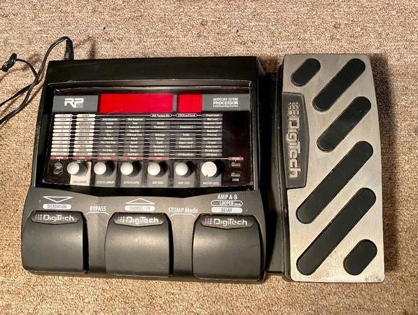 Digitech RP355  RP-355 Multi-Effects Pedal with Power Supply 1