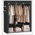 Portable Closet, Wardrobe Closet Organizer with Cover, 3 Hanging Rods and Shelve 1 thumbnail