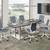 Modern Looking White Or Grey Conference Tables. Various Base Options. 16 thumbnail