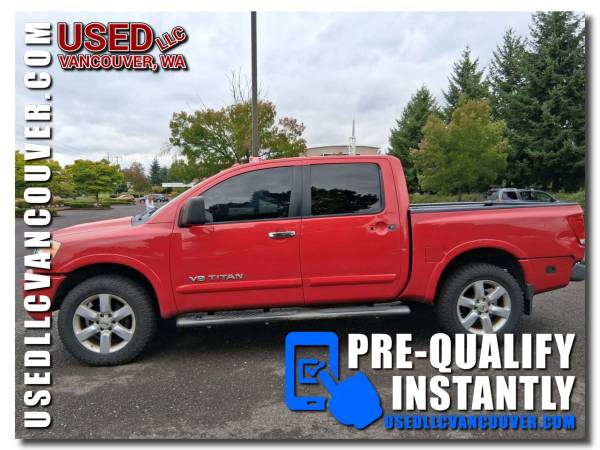 2012 Nissan Titan Crew Cab SL Pickup 4D 5 1/2 ft 4x4 4WD Truck FINANCI - $3,750 ((( HUGE SELECTION | EASY FINANCING | BEST DEALS )))63435627952003123
