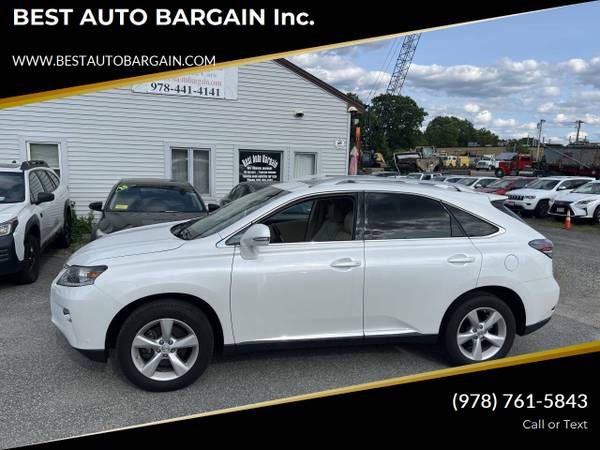 2014 LEXUS RX 350 AWD, eficiente en combustible, totalmente equipado, navegación, cámara de reversa - $16,995 (Lowell MA 01851)63469900499587120