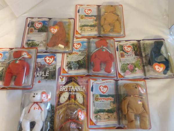 Ty Beanie Babies 8 PC Bundle 1