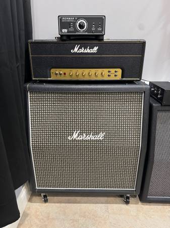 Marshall 1987x, cab, and attenuator 1