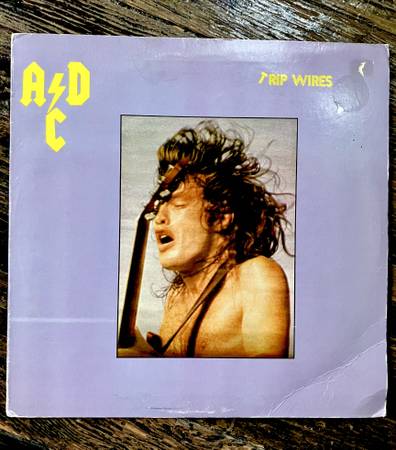 AC/DC - Trip Wires, Disco de vinilo pirata - $40 (Williamsburg)