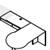 8 Colors New in Box 6X6 L Shaped Bullet Top Desk Shell w/file options 2 thumbnail