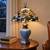 extra large tiffany-style stained glass lamp – 33” tall, gorgeous 1 thumbnail