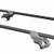 Reese Carry Power U-Venture 48 Inch Adjustable Rooftop Cross Bars 2 thumbnail