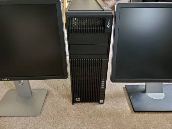 HP Z640 PC, multi-CPU, GPU,Multi-Monitors Windows 11 Pro 1