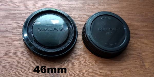 Olympus Body Cap & Lens Cap 1