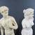 Michelangelo's David & Alexandros of Antioch Venus de Milo Statues 2 thumbnail