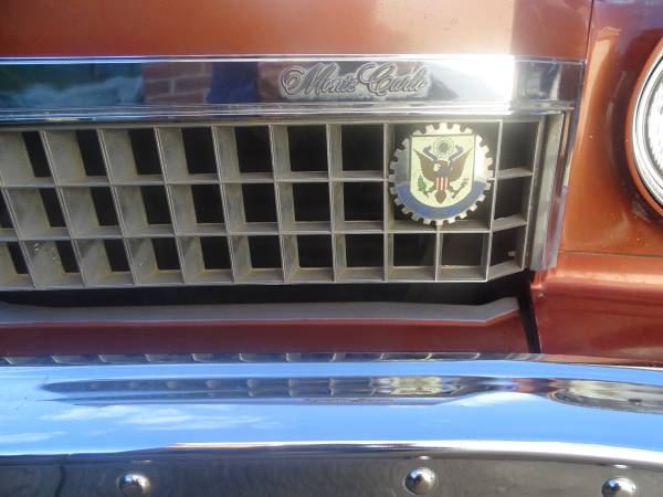 1974 CHEVY MONTICARLO LANDAU - $8,500 (DAUGLASTON)63614958187649123