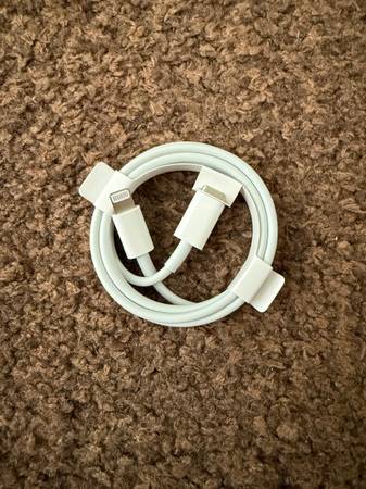 Apple lightning charger cable USB-C 1