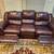 Leather Sofa with Recliners x 2 4 thumbnail