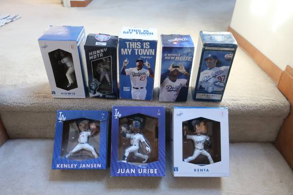 L.A. Dodgers New in the Box Bobbleheads 1