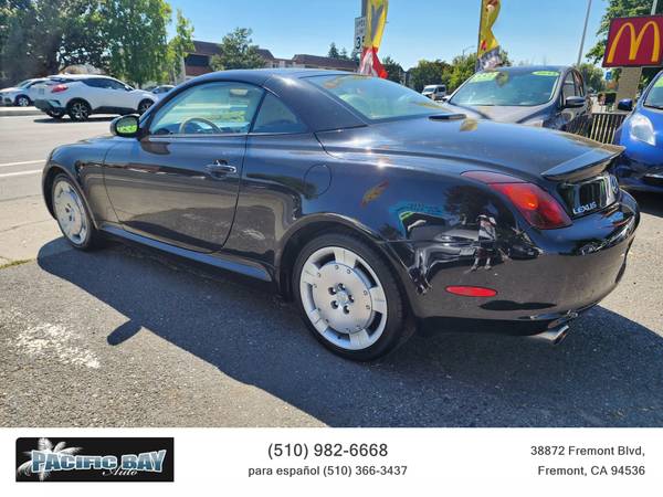 2004 Lexus SC430 SC 430 Coupé descapotable con techo sólido, TÍTULO LIMPIO - $9.995 (Fremont / Union City / Newark)63438677269635124