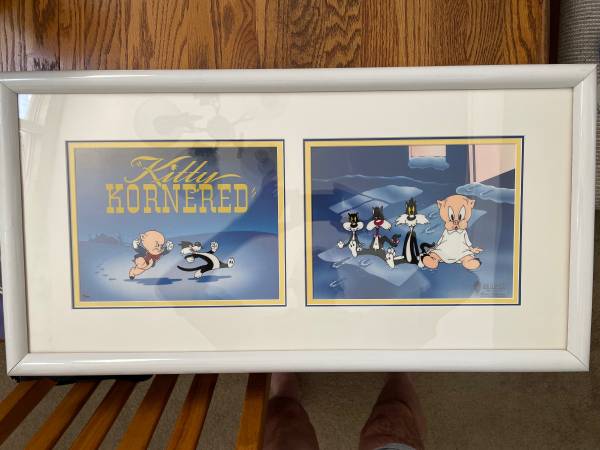 Kitty Kornered Animation Cel 1