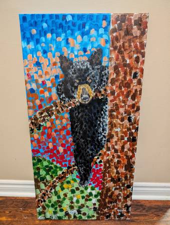 Spotted Black Bear 1