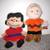 Lucy (1950s?) and Charlie Brown Plush Figures 1 thumbnail