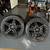 Corvette C8 Stingray Wheels 19x8.5" 20x11 Black Factory OEM 14007 1400 1 thumbnail