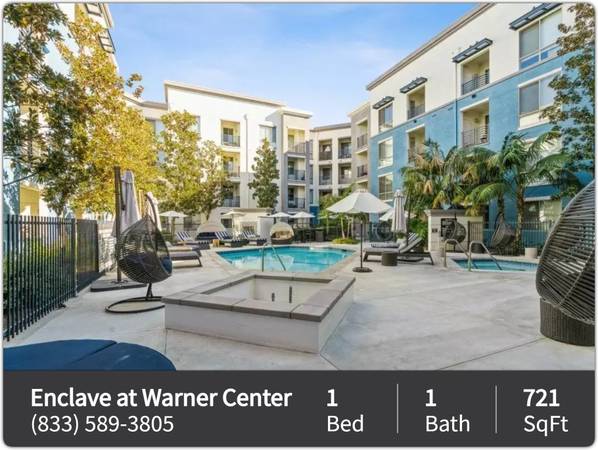 $2,401 / 1br - 721ft2 - Quality 1 bed, 1 bath with the amenities you desire! 721 Sq Feet! (Woodland Hills)63818727685635121