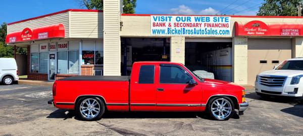 🔥🔥 1997 Chevy Silverado Extended Cab  * Aceptamos permutas ** REALMENTE BUENO - $9,995 (www.BICKEL BROS AUTO SALES.com)63621807270785120