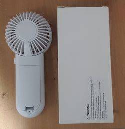 New And Never Used Portable Electronic Fan 1