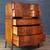 French Provincial Style Flame Mahognay Highboy Dresser w/ Serpentine F 2 thumbnail