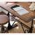 Pottery Barn Pittsburgh desk / pub table 48" long crank system 3 thumbnail