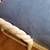 Vintage McGuire Twisted Bamboo and Rattan Chaise Lounge Powder Blue 11 thumbnail