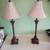 Lamps for buffet or fireplace $15 each must take both 1 thumbnail