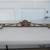 French Art Nouveau Gold Tone Wrought Iron Towel Rack 29" Length 10 thumbnail