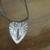 WATERFORD CRYSTAL HEART W. BLACK CORD 2 thumbnail