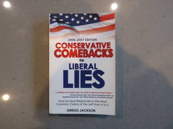 Conservative Comebacks to Liberal Lies 1