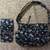 Vera Bradley Performance Twill Triple Zip Shoulder Satchel Purse Navy 2 thumbnail