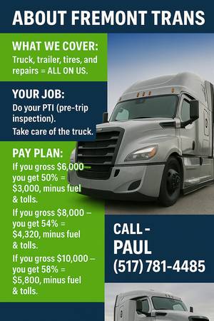 💥💥||| COMPANY DRIVERS & MORE ||| DRY VAN💥💥 1