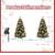Solar Christmas Tree for Outside 3FT with 220 Tips, Prelit Solar Christmas Trees 3 thumbnail