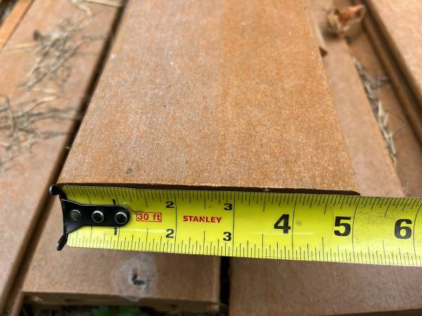 USED composite decking, $1/square foot, 300+ square feet 1