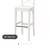 SET of 4 IKEA Ingolf Barstools / Bar Stools (WHITE) — Solid wood, Never used 1 thumbnail