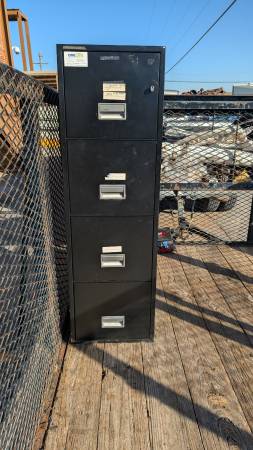 Schwab Fireproof File Cabinet 1