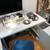 Large, White, L-Shaped Computer Desk 5 thumbnail