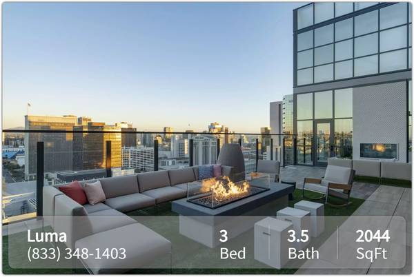 $10,496 / 3br - 2044ft2 - ¡Maravilloso departamento de 3 habitaciones / 3.5 baños en ubicación privilegiada! ¡Cerca de todo! (San Diego - Little Italy)63865590999041120