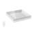 NWB 70 pcs Clear Lid Boxes 6x6x1 inch with White Base - 1 thumbnail
