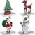 NEW Set of 4 Christmas Stocking Holder for Mantel-Christmas Stocking 9 thumbnail