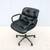 Mid-Century Modern Charles Pollock Knoll Executive Chair Black Leather 5 thumbnail