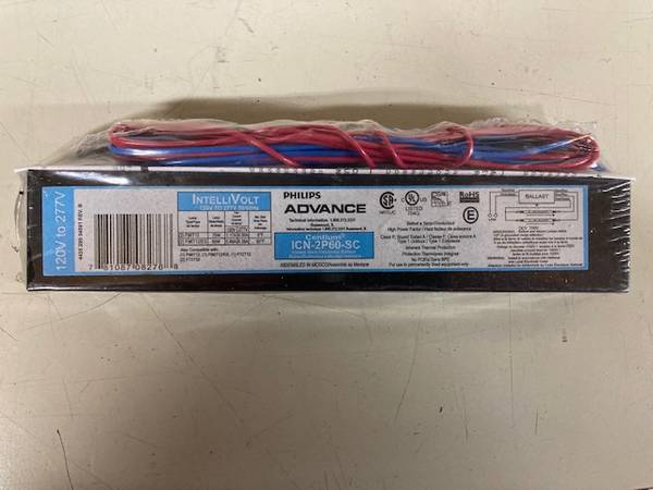 New Philips Advanced INC-2P60-SC ballast 1